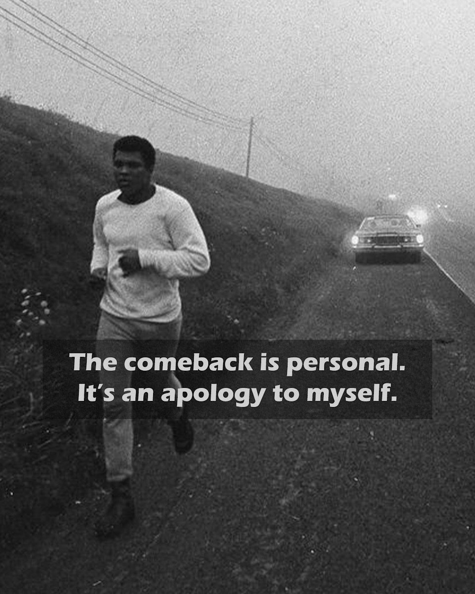 ManOfFocus_'s tweet photo. Make this comeback personal, bro! https://t.co/PUj7dUOyZR