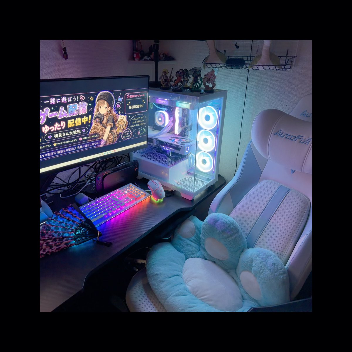 超ハイスペpc組んでくれた? 可愛い〜☺️ らーじゃんいつもありがとう 