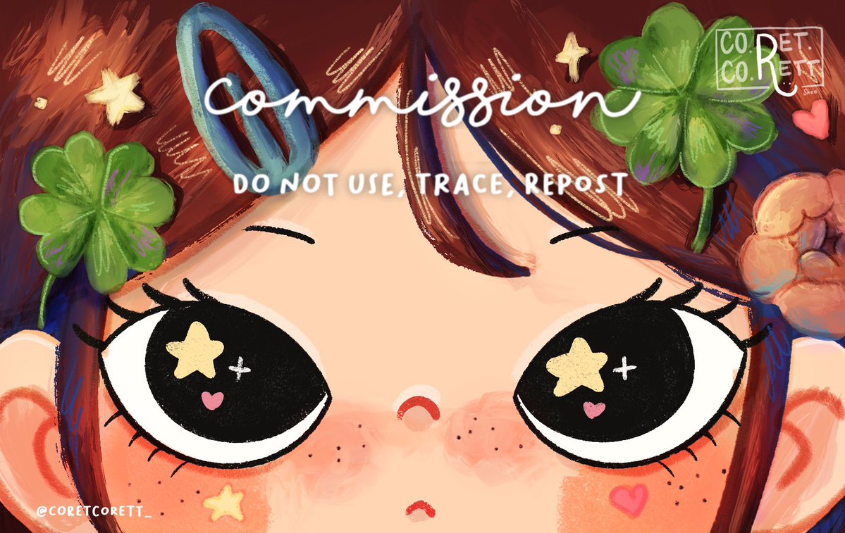 coretcorett_'s tweet photo. Another commission done! ✨

alsooo thank you so much for 1K followers!! 🥰💖
I appreciate every single one of you🌷
I’ll be hosting an art raffle very soon, so stay tuned and make sure to join! hehe ✨👀

#CommissionedArt #whimsicalart #artistsonx #commission https://t.co/N3uTUjRPPi