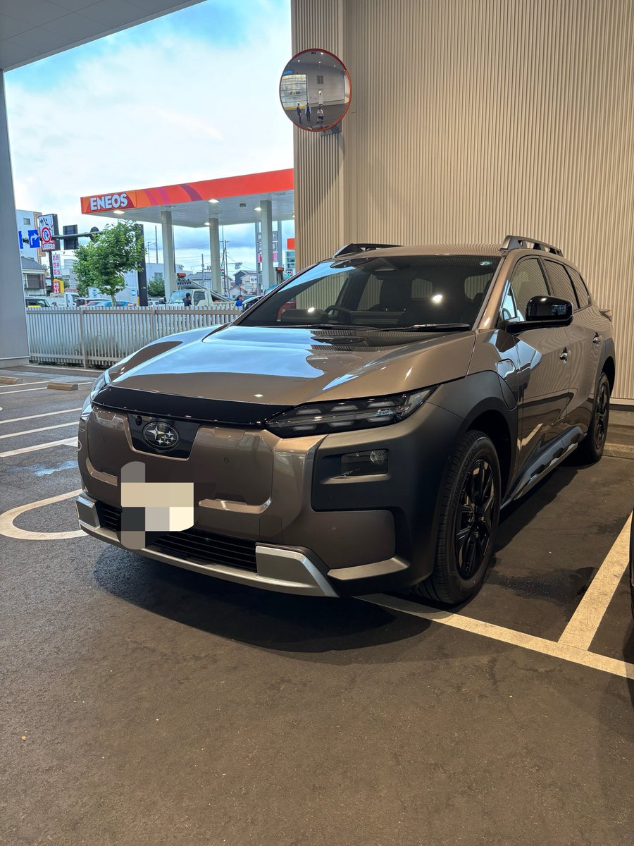 Gocho_aki's tweet photo. 納車！！
ベンツCクラスのステーションワゴンから
スバルのトレイルシーカーです！初のフルEVです。 https://t.co/jFuWvUuuA8