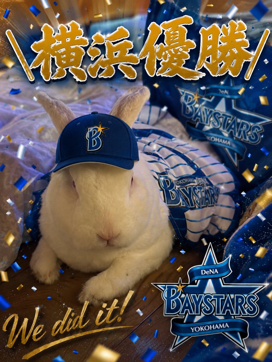 hanapan1296's tweet photo. ＼横浜優勝／ https://t.co/hiPpJHvjHO