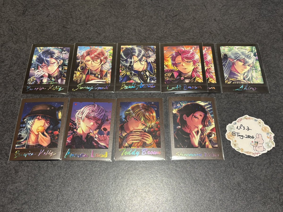 Tmg_2806's tweet photo. 【交換】あくねこ 悪魔執事と黒い猫 ぱしゃこれ PREMIUM

譲》バスティン フェネス ボスキ アモン ラト テディ ユーハン* シロ

求》ベレン(画像参照)

*は箔の為箔同士での交換
郵送での交換のみ
検索からでもお気軽にお声掛けください🙇 https://t.co/AGScB0EQh6