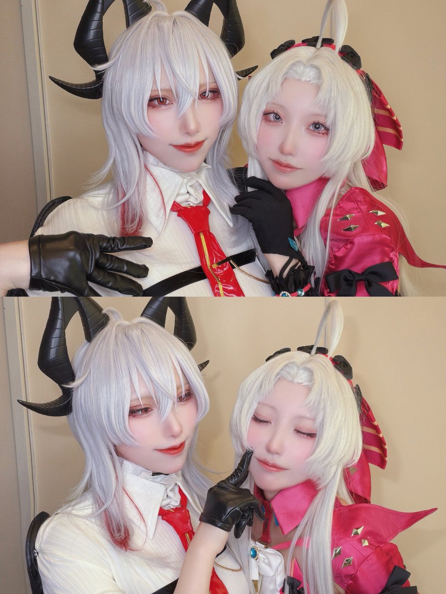 r_nemu0x0's tweet photo. cos.鳴潮
愛らしいカルロッタお嬢様と…♪
念願のモンテリファミリー併せでした🤍
#鳴潮 #カルロッタ #ザンニー https://t.co/mZhP3Bs1MD