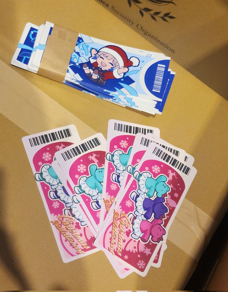 U_aru's tweet photo. ボックスガチャチケだったり、礼装交換チケットまで現物があるとは思わなかったんですよ！
#FGO #FGO展 #星見の回廊 https://t.co/7L37oWCjcF