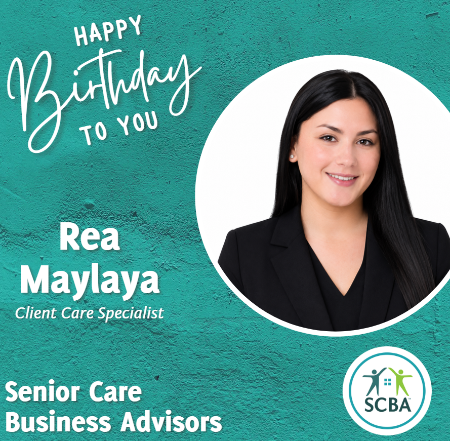 seniorcareba's tweet photo. Happy happy birthday to our Client Care Specialist, Rea! We hope you have a great day &amp; thanks for being a part of our team! https://t.co/NdysRyTNyp