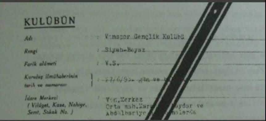 ultrasvanspor's tweet photo. 27 Haziran 1931’de Şanlı Vanspor kuruldu. O günden bugüne çok şey değişti ama sevgimiz davamız asla değişmedi. Var ol memleket! https://t.co/teUIPTBhZ2