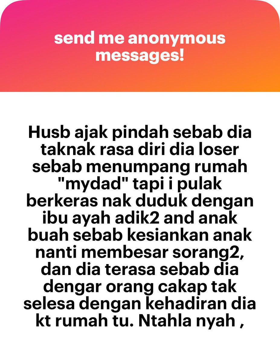 meinmokhtar's tweet photo. So hati perasaan laki ang kira tak valid ka bagi ang anon? https://t.co/cggAcyelRq