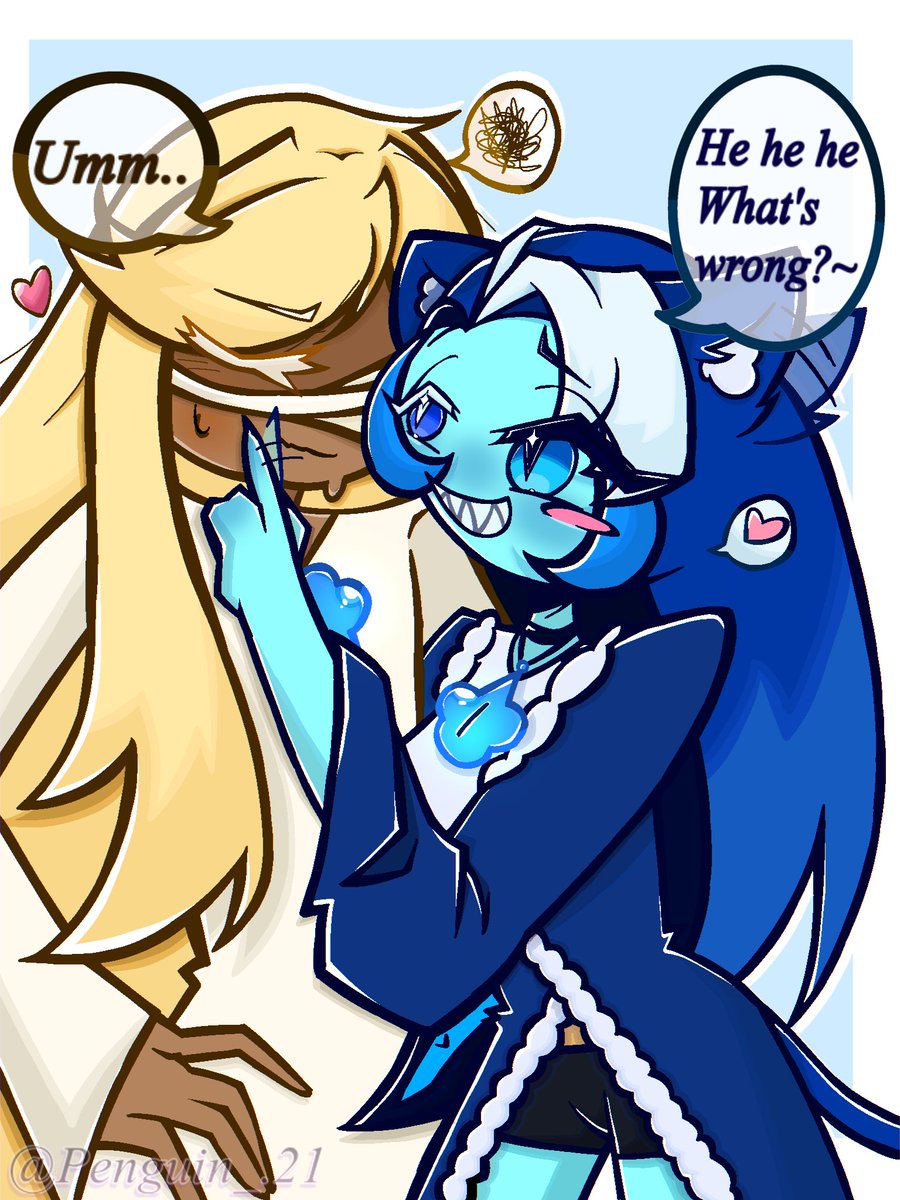 Hena4eb's tweet photo. They're just cute and aloso i'm done Candy Apple and Black Sapphire in my Au✨ #crk #deciet #PureShadow https://t.co/7al0jzebo9