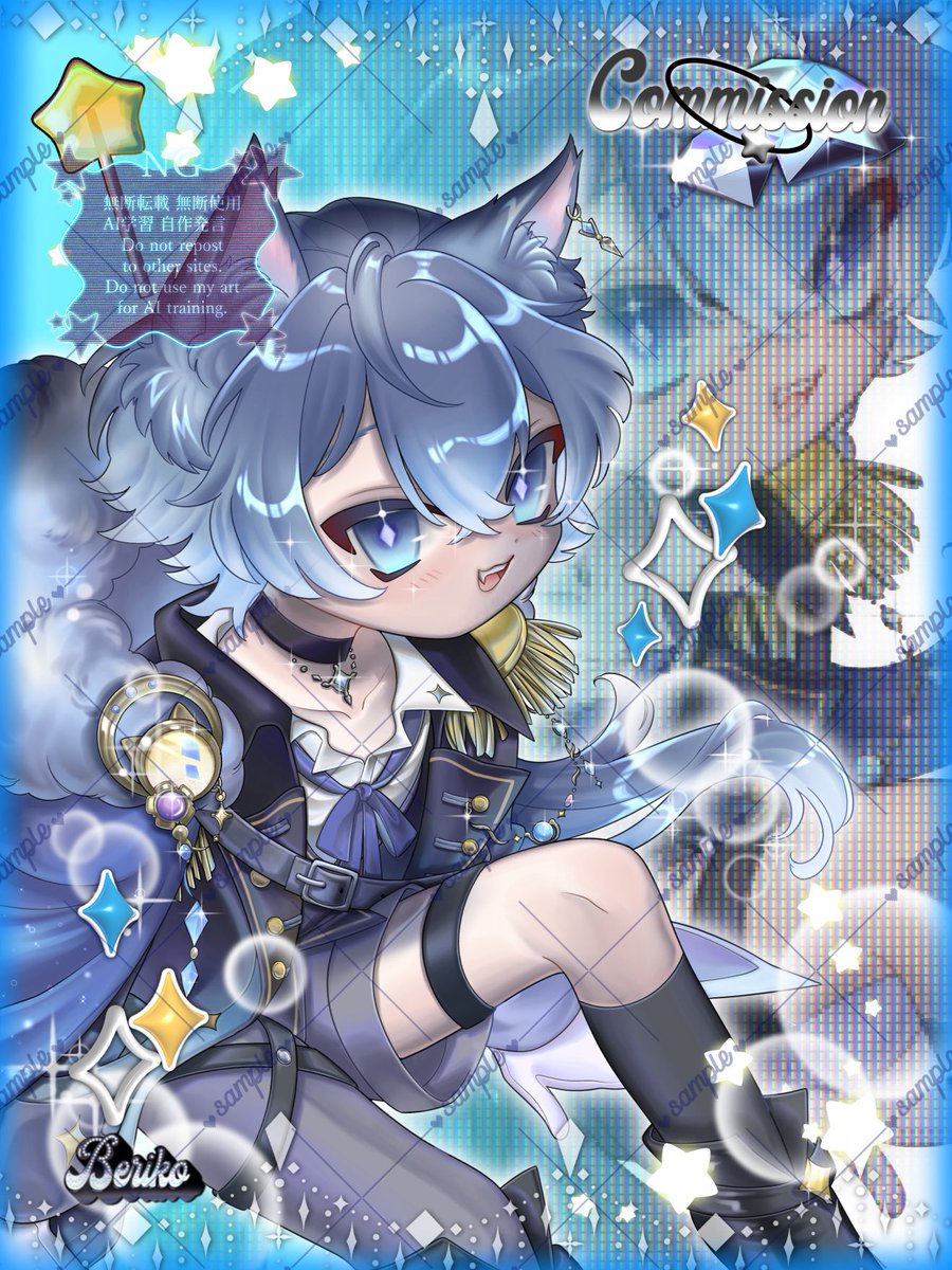 B_chan_Ree's tweet photo. Commission⟡.·✮.*･ﾟ.‥⟡ https://t.co/UZw4ETtKeg