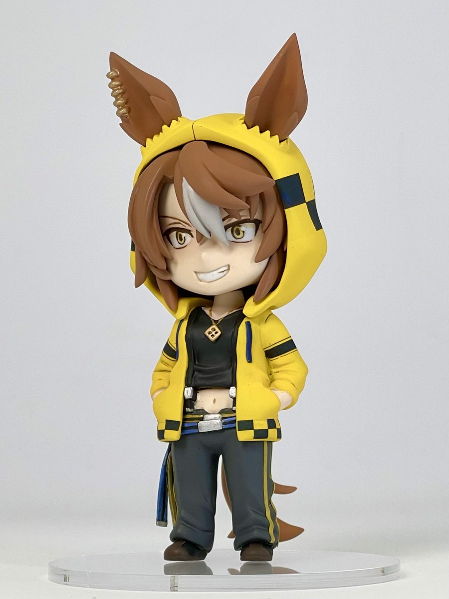 omoide4's tweet photo. ウマ娘 シンデレラグレイよりディクタストライカ完成しました。今回のワンフェスにて販売予定です。悪いが私は百合じゃないより柳弥生も少数再販致します。ディーラー自分BOXの他メンバーのアイテムや価格等は追ってご案内致します。　#wf2026s https://t.co/9ALyGSbSie