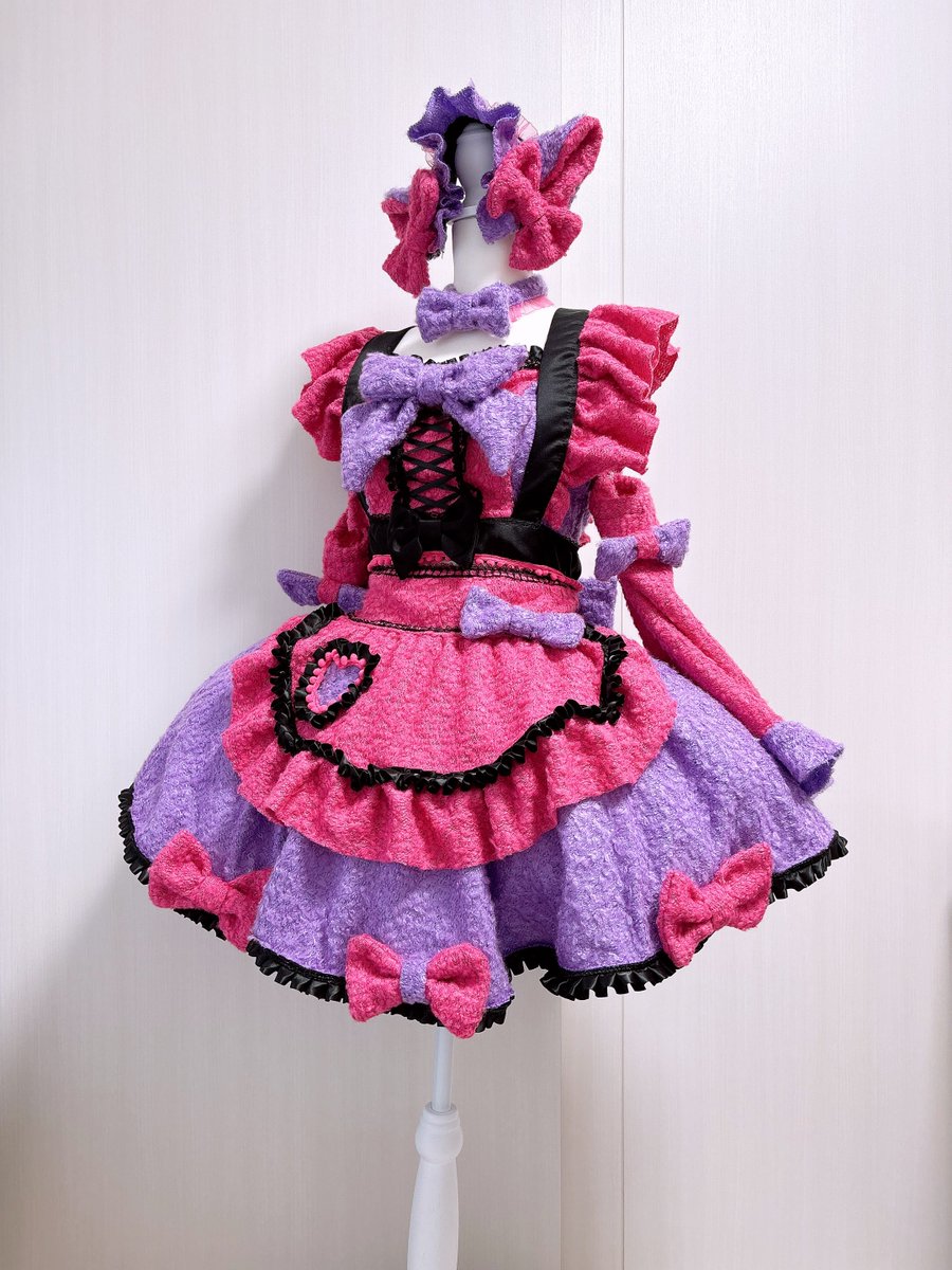 pppshake's tweet photo. ♡お譲り先募集
創作チェシャ猫メイド服

パチュリー•ノーレッジ
西行寺幽々子
アレンジコスプレ衣装

こちらメルカリに出品中です🐈❤️
追加のお写真やご相談などお気軽にお声掛けください✨

#しゃけ製
#衣装お譲り https://t.co/Xq9HjvMJ7k