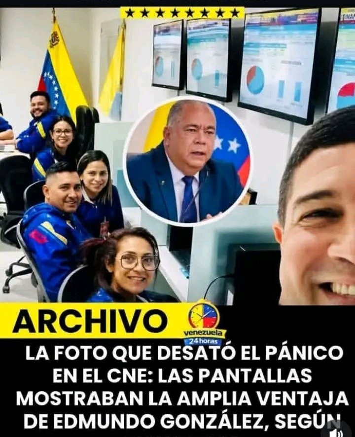 LuisAlb7808324's tweet photo. Ésta foto más las actas del CNE en poder de MCM dejó al desnudo al régimen 🤣😝 https://t.co/Zq089cs5a7