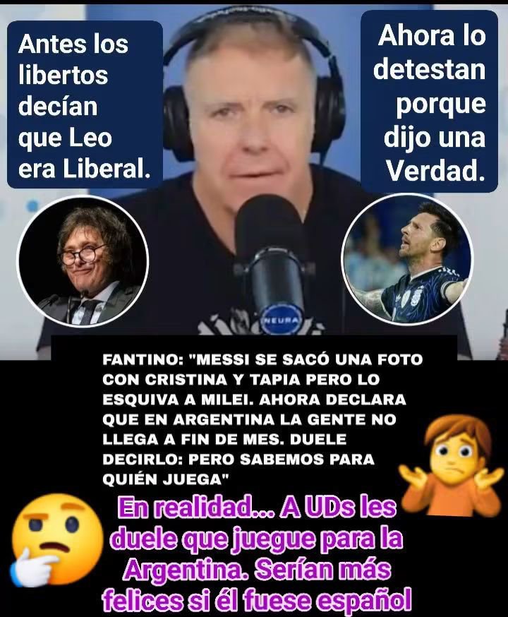 ArturoAroni's tweet photo. Sos periodista deportivo y no sabes⁉️ Das asco fanta, más bajo no podes caer...🗑🐀💩🤮🤮🤮🤮🤮 https://t.co/DxAKUyCc06