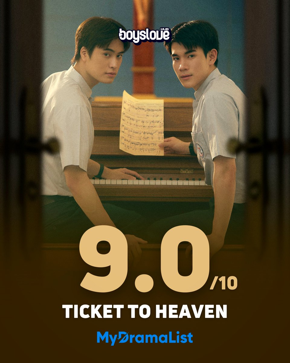 hubboyslove's tweet photo. PARA A ARTE E OS CHARTS! ‘Ticket to Heaven’ é o BL mais BEM AVALIADO no MDL atualmente. https://t.co/aFRrEjB0Qc