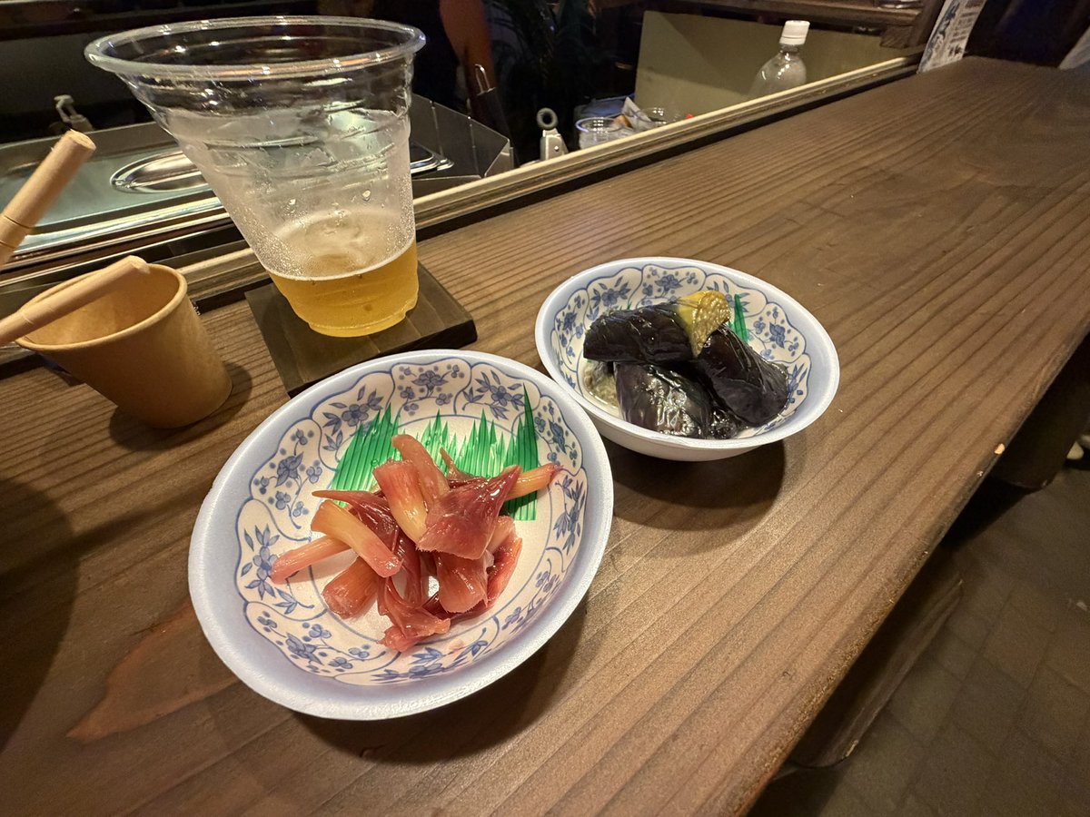 ktmrc8r's tweet photo. ミョウガ漬けとなすあげびたしｳﾐｬｰ https://t.co/vnRiWL91xO