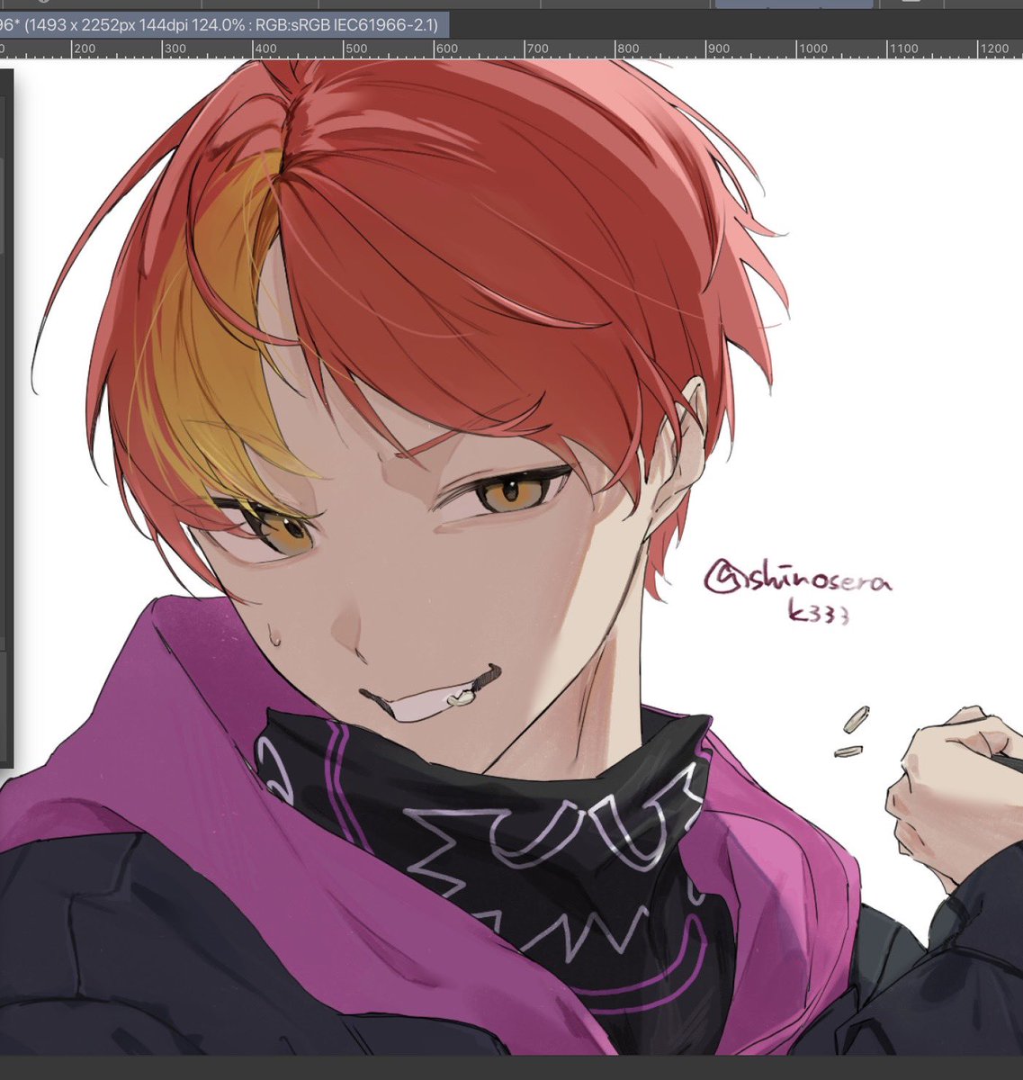 shinosera_K333's tweet photo. rkgk   色塗り練 https://t.co/AhJr4dwrTk