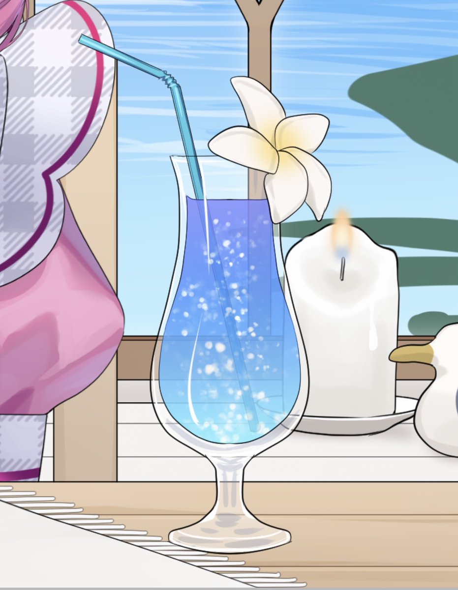 samya_aku's tweet photo. ドリンクも描き込んだ！ッャッャドリンク https://t.co/XaPl5scjSQ