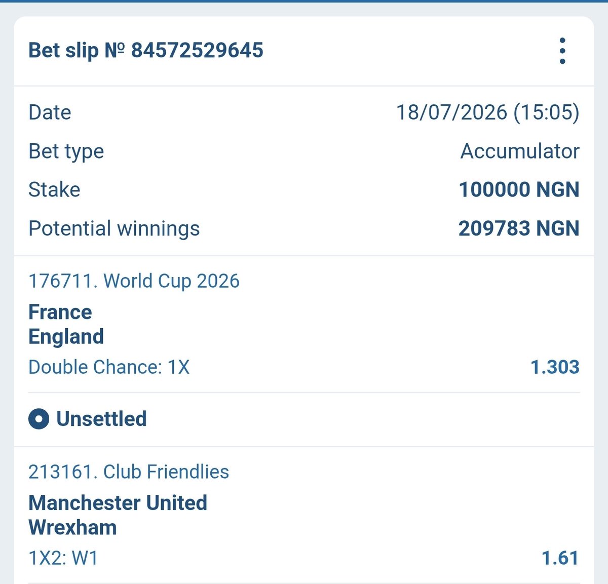 _Jaredad's tweet photo. 2 ODDS ON 1XBET

CODE - DL583

Register using my link and deposit to get 300% bonus 👇

🔗: https://t.co/GePogvWGce

PROMO CODE: JAREDAD1XB https://t.co/1fUhozkNra