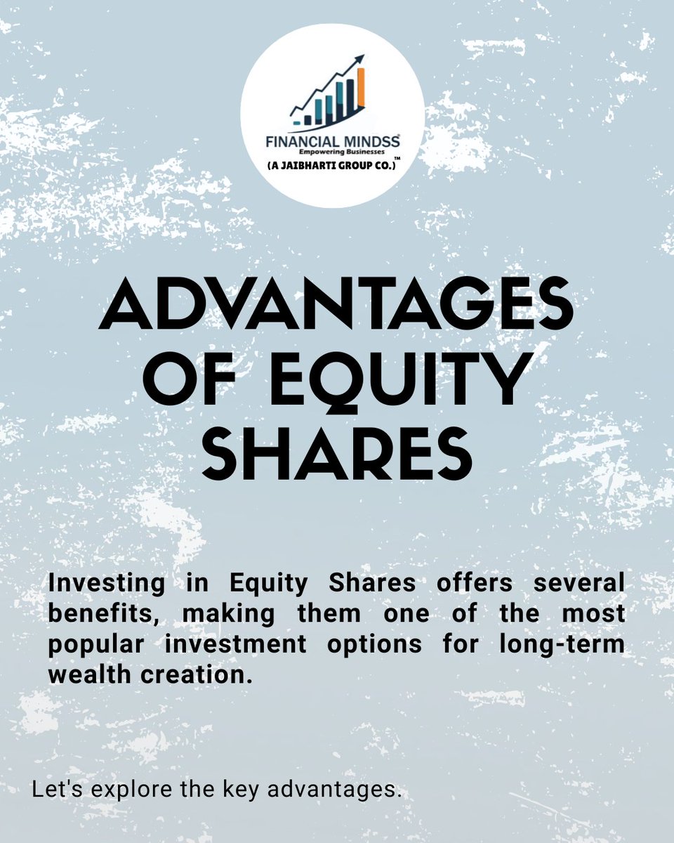 FMStockTalk's tweet photo. Equity shares offer ownership, voting rights, dividend opportunities, and long-term wealth creation through capital appreciation.

#EquityShares #StockMarket #Investing #ShareMarket #CorporateFinance #InvestorEducation #FinancialLiteracy #CapitalMarkets #Wealth #FinancialMindss https://t.co/3gz9vMaGCR