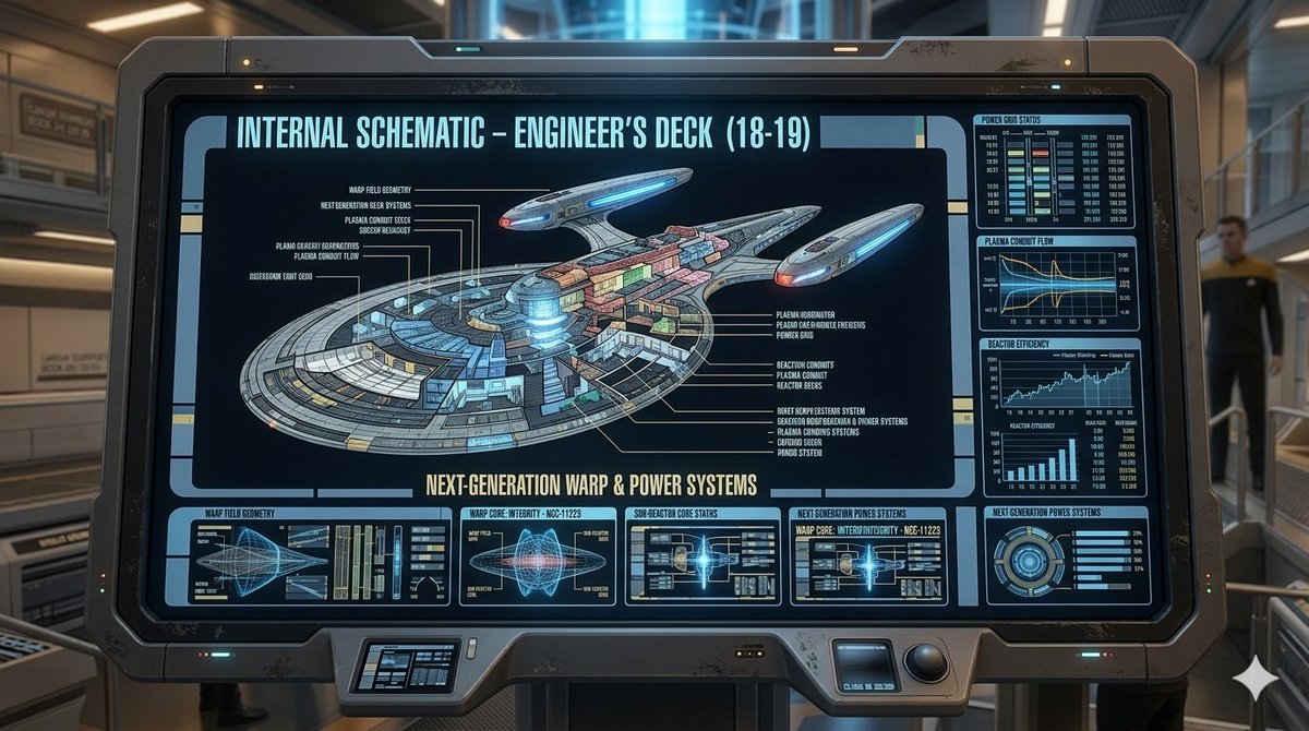 USSResilience's tweet photo. 13,410 days until official first contact with the Vulcans. ๐๐ป
#StarTrek #ussresilience
#shiplifesaturday #InternalSchematic #Engineering https://t.co/FT3b5Ef2TI