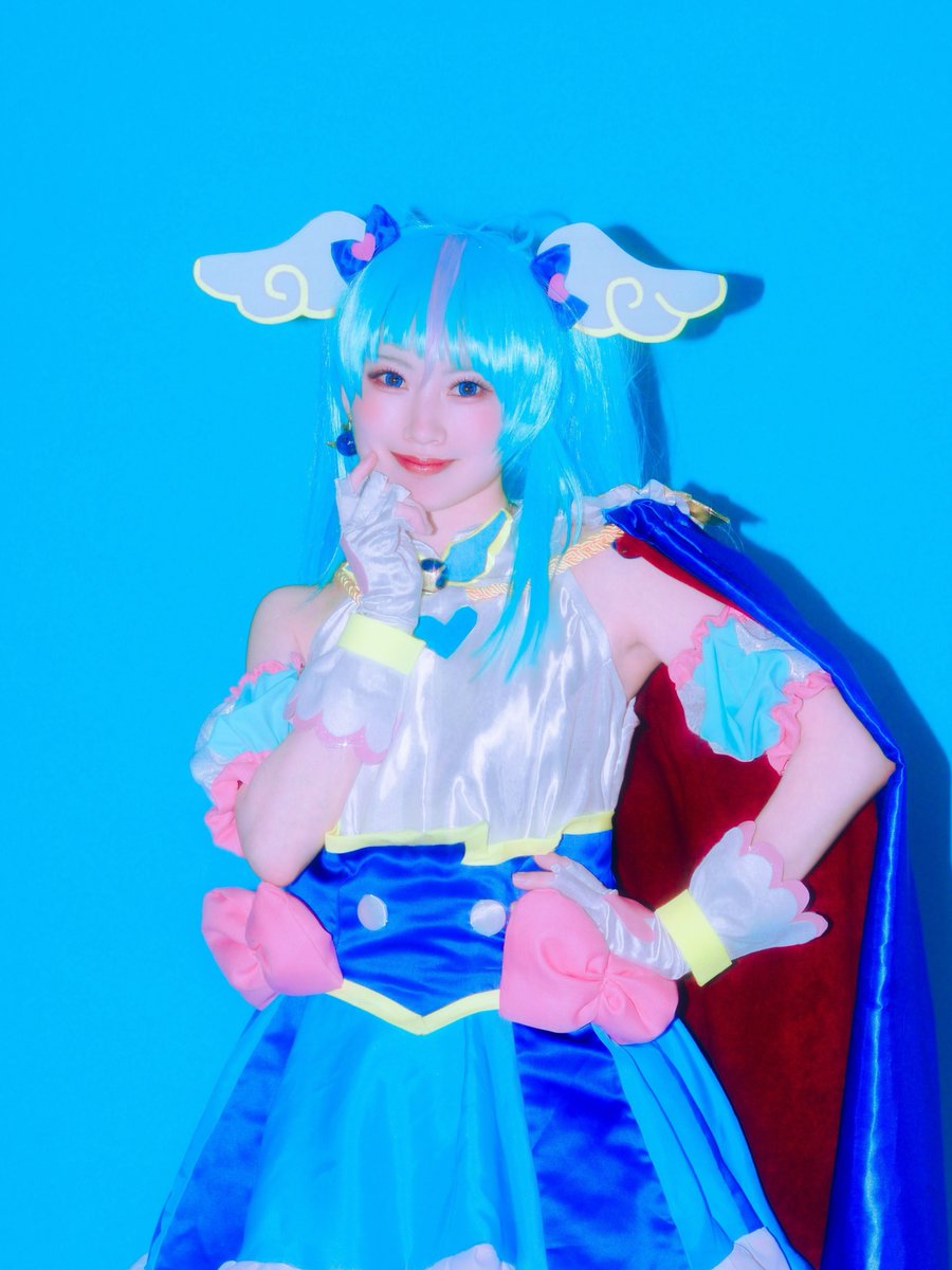maaaaachana22's tweet photo. 【コスプレ注意】

🪽ひろがるスカイ！プリキュア 🪽
🩵💙キュアスカイ💙🩵

photo.はるかさん♡ https://t.co/98u5xWgEkd