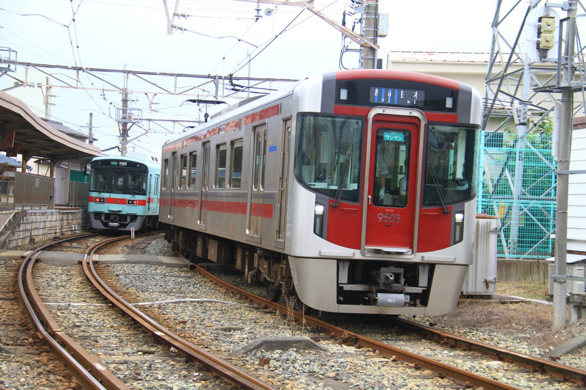 1020kamotsu_28's tweet photo. 2026.7.18
西鉄甘木線で営業運転を開始した9000形。
まあ予想通りの展開ではある。
次は甘木駅の3両停車目標が気になるところ。
レールキッチンか、911か、まさかの3連運転か。
答えはいかに？ https://t.co/tEIImWudJf