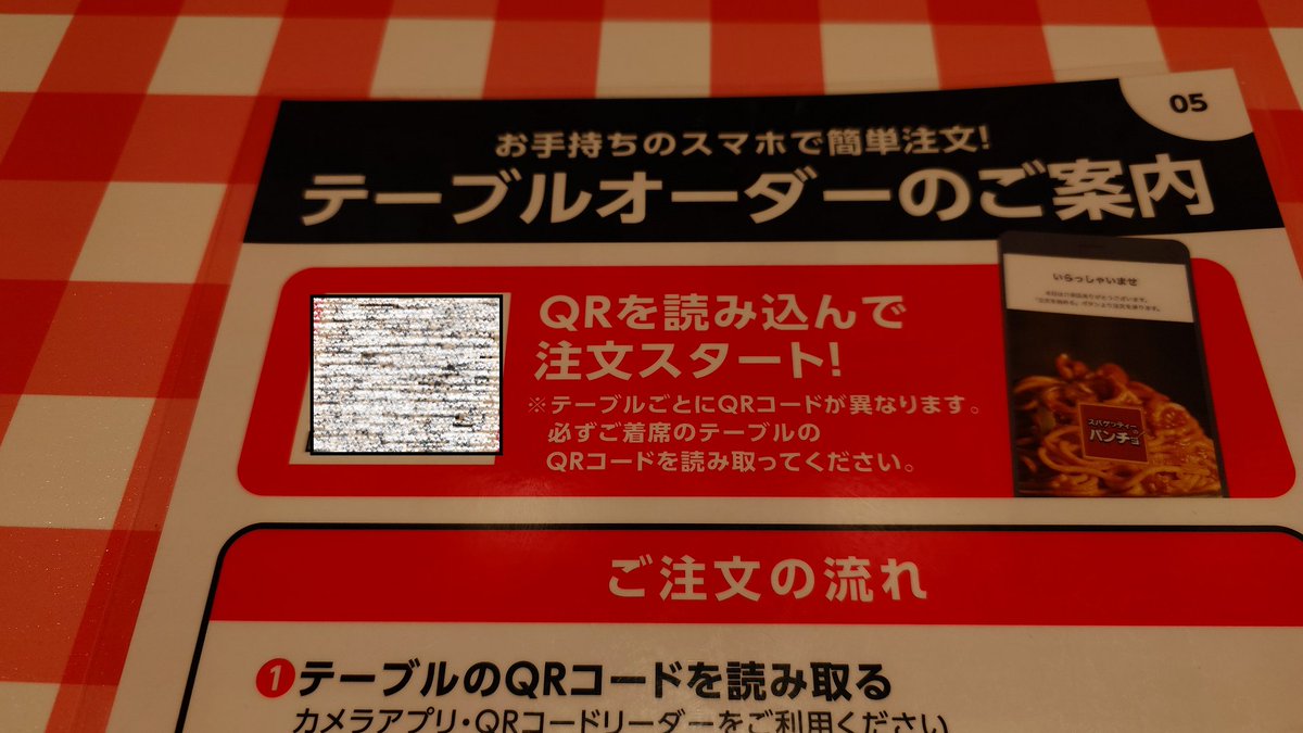 グンタ・ロン パンチョモデル送料込み パンチョはスマホから注文する方式でした。 最近増えてきてますが、客
