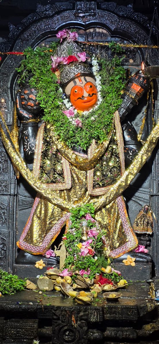 odiajagat's tweet photo. ଶ୍ରୀ ସିଦ୍ଧ ମହାବୀର ହନୁମାନ ଙ୍କ ଆଜିର ଦିବ୍ଯ ଦର୍ଶନ 🙏❤️🙏 https://t.co/xR0063FghU