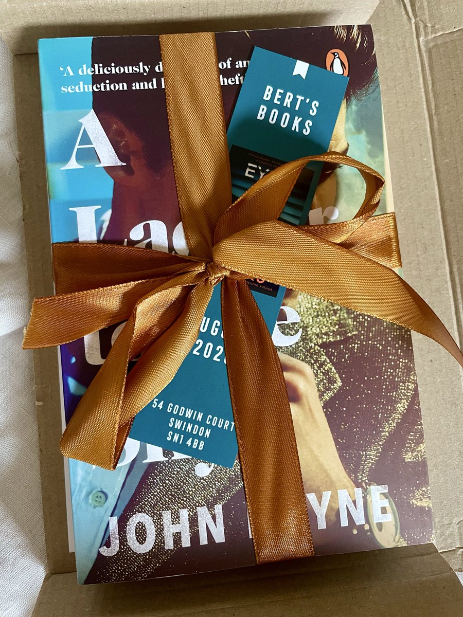 BooksDogsAsEver's tweet photo. I love receiving book post, especially when it’s as well packaged as this one from @bertsbooks - Thank You!
A Ladder to the Sky by the brilliant @JohnBoyne https://t.co/rIFW098Gp1