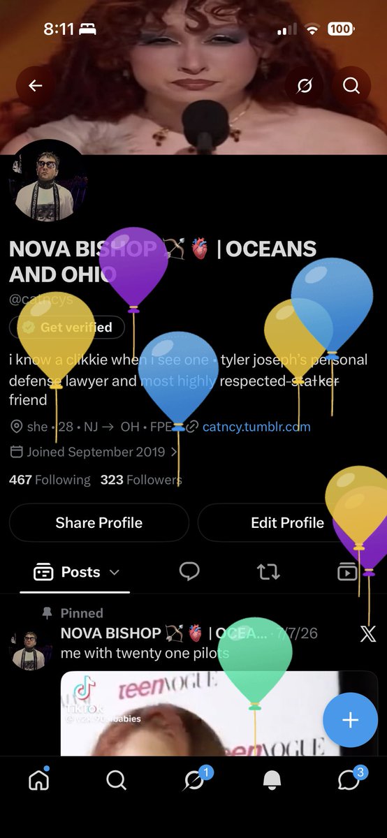 catncys's tweet photo. ITS MY BIRTHDAAAAY https://t.co/7oo3DrkjYG