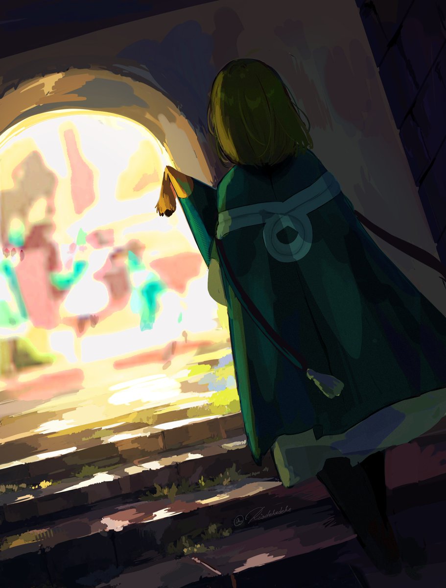 Riadehedehe's tweet photo. #Δ帽子 #witchhatatelier https://t.co/qtT7HPiOTK