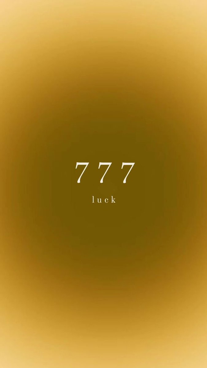 Moneyaligns's tweet photo. 777 https://t.co/zwyPsRejLk