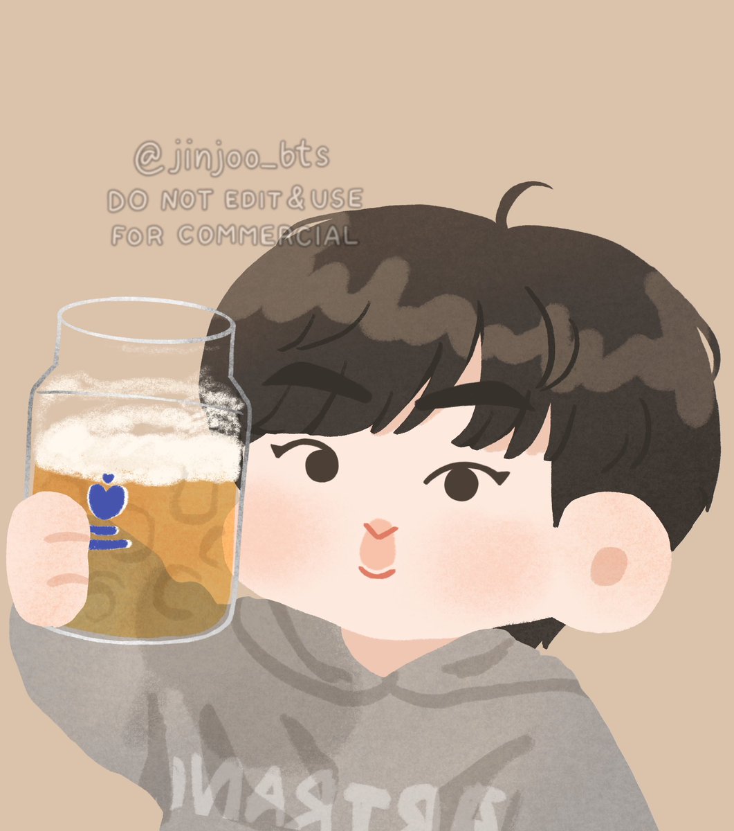 jinjoo_bts's tweet photo. 🍺 #jin https://t.co/e79pDmVyhC