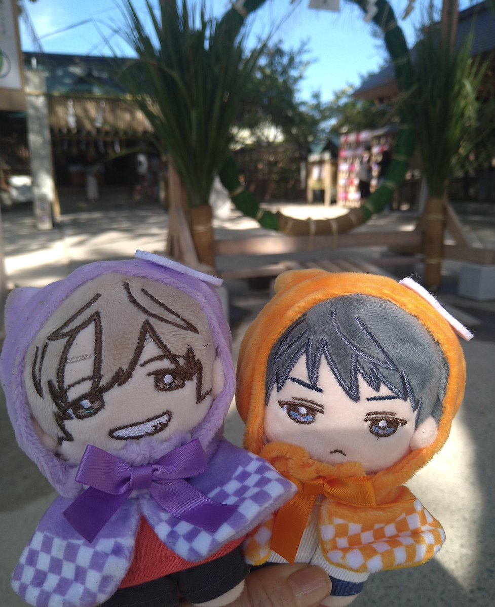 MatsuHarux's tweet photo. 茅の輪くぐりしてきました✨ https://t.co/Jai0AwPcCB