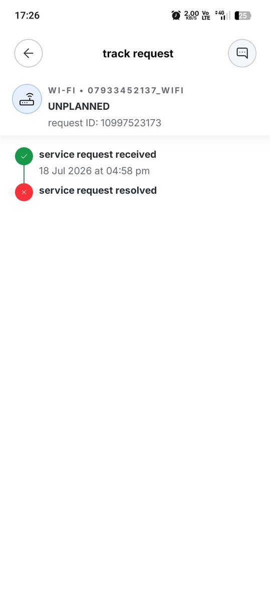 smahipal679's tweet photo. @Airtel_Presence @airtelindia Biggest mistake of my life was choosing Airtel. No internet for 12+ hours, your team shamelessly cancelled my complaint and raised a new one just to extend the resolution time. Zero accountability, pathetic service and dishonest practices. Stop fooling customers. https://t.co/BPeRazJhU7