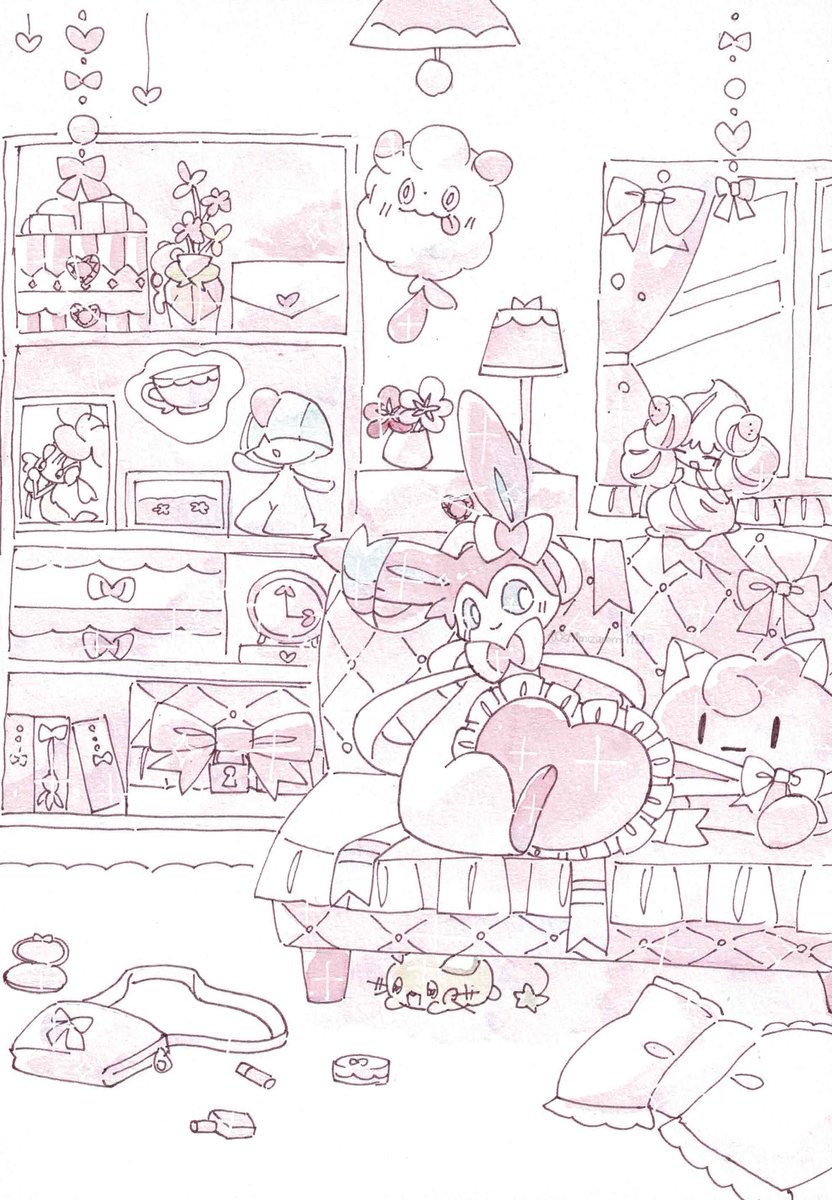 shimizuremi1122's tweet photo. フェアリーなお部屋🩷 https://t.co/2FclYMvIyB
