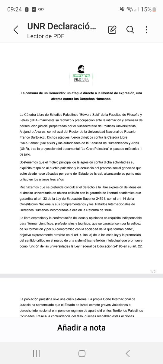 CatedraSaid's tweet photo. La censura de un Genocidio: un ataque directo a la libertad de expresión, una
afrenta contra los Derechos Humanos. https://t.co/URhQ2KVPeO