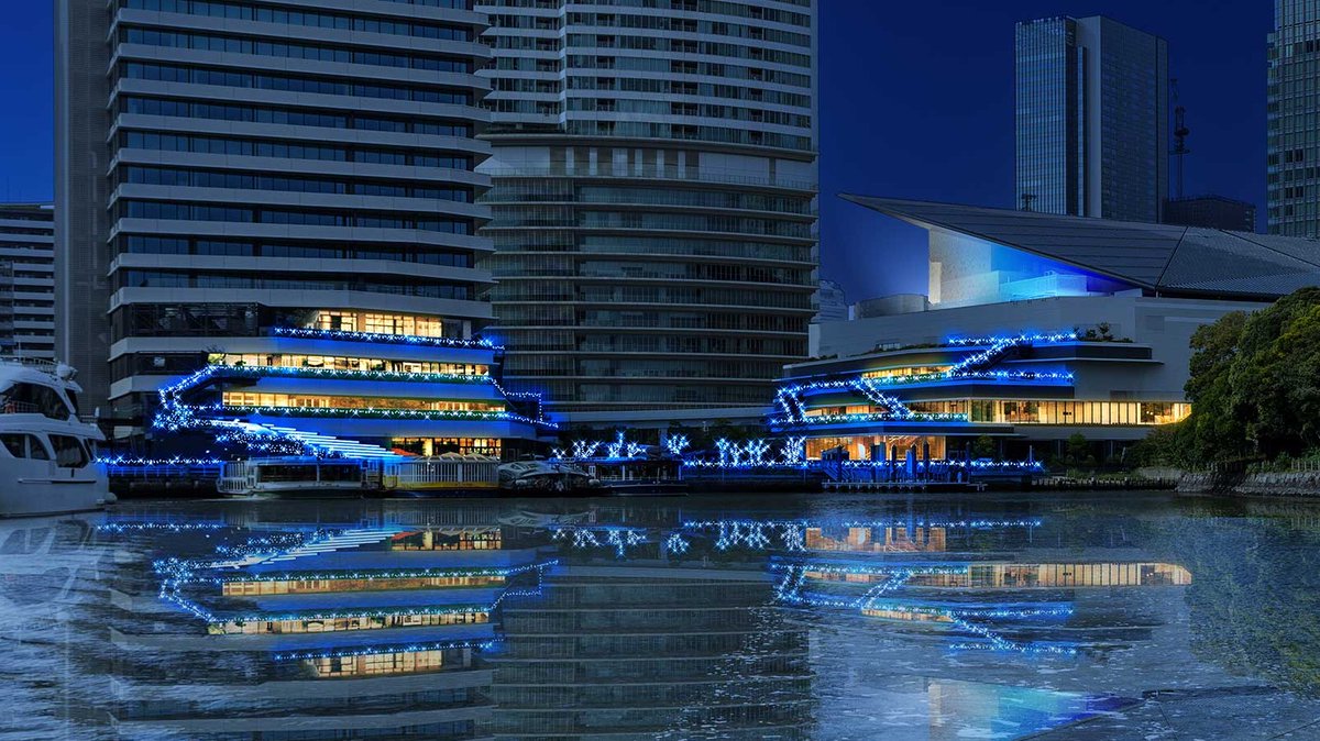 TokyoBay_Cruise's tweet photo. ／
青く染まる東京の水辺を船上から。
＼
8月1日「水の日」にあわせ、BLUE FRONT SHIBAURA発着の45分クルーズを開催。古川水門・日の出竹芝連絡橋など、幻想的なブルーライトアップをお楽しみください。
特典：SHIBAURA BREWINGのビール1本またはラムネ
実施：TABINA／運航：東京湾クルージング