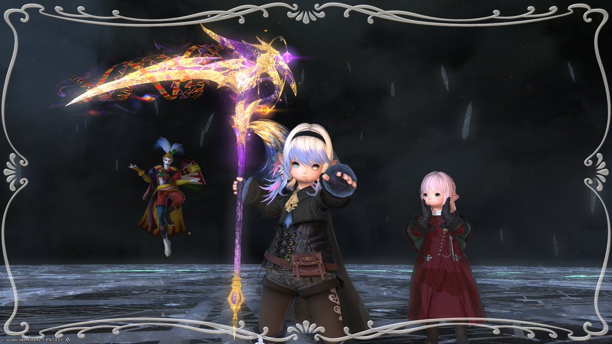 EmmaAegis's tweet photo. ルーシェくんに絶武器見せてもらった！
どれもかっこいいなぁ...(*´ω｀*) https://t.co/V9gnvlgWpi