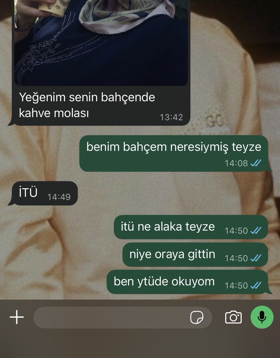 befloydian's tweet photo. teyze ne diye dalga geciyon ya https://t.co/HWiZyURI7b