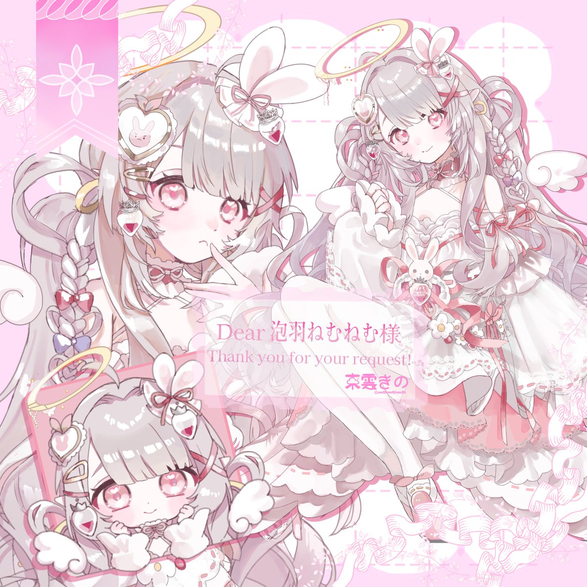 m0m0im0i's tweet photo. ✧˚₊⋆⸜ ⸝⋆₊˚✧✧˚₊⋆⸜  ⸝⋆₊˚✧  

 Skebリクエストありがとうございました！    
Thank you for your request！       
⸝⋆₊˚✧✧˚₊⋆⸜ ♡⸝⋆₊˚✧    

#Skeb #Commission https://t.co/VcbMZOmXKl
