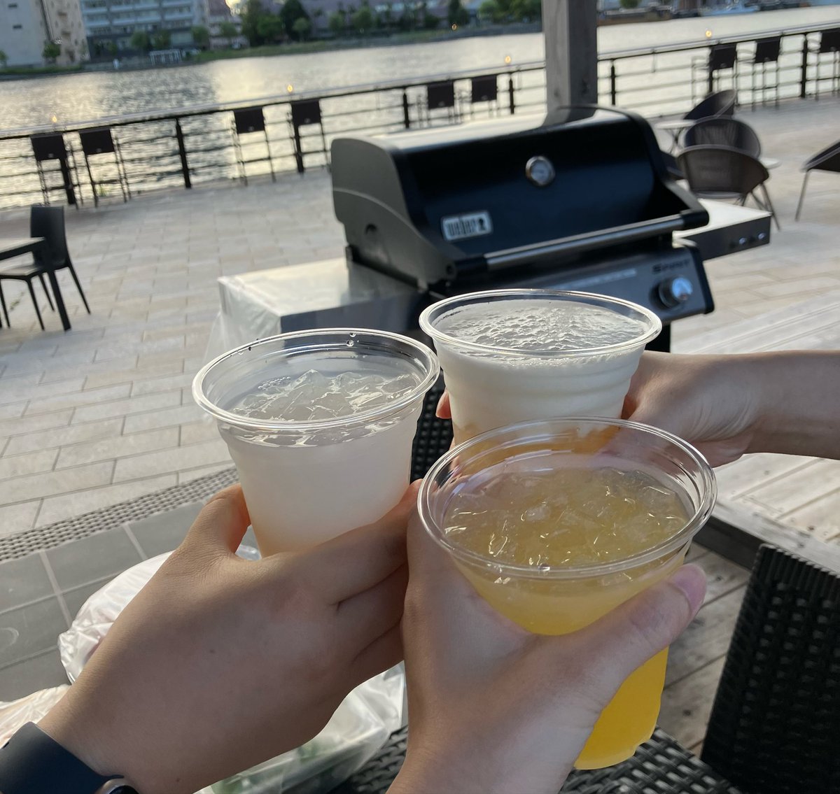 Alexandritemoon's tweet photo. BBQ🍖🦐楽しかった https://t.co/K2qUgrV01X
