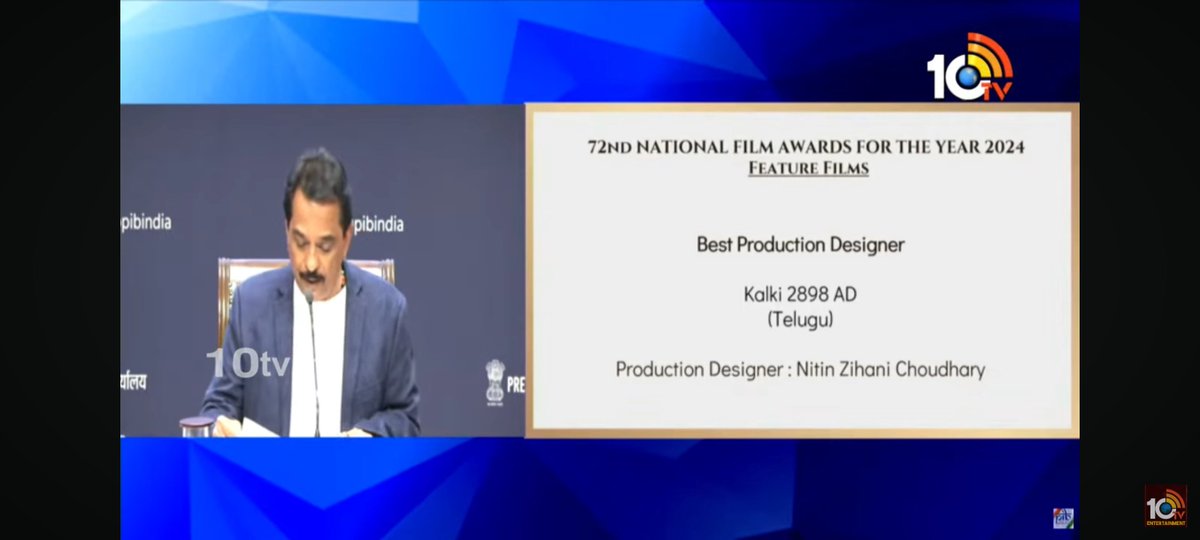 JanpashaTweetz's tweet photo. Best Production designer Award #Kalki2898AD https://t.co/MO7trHBswo