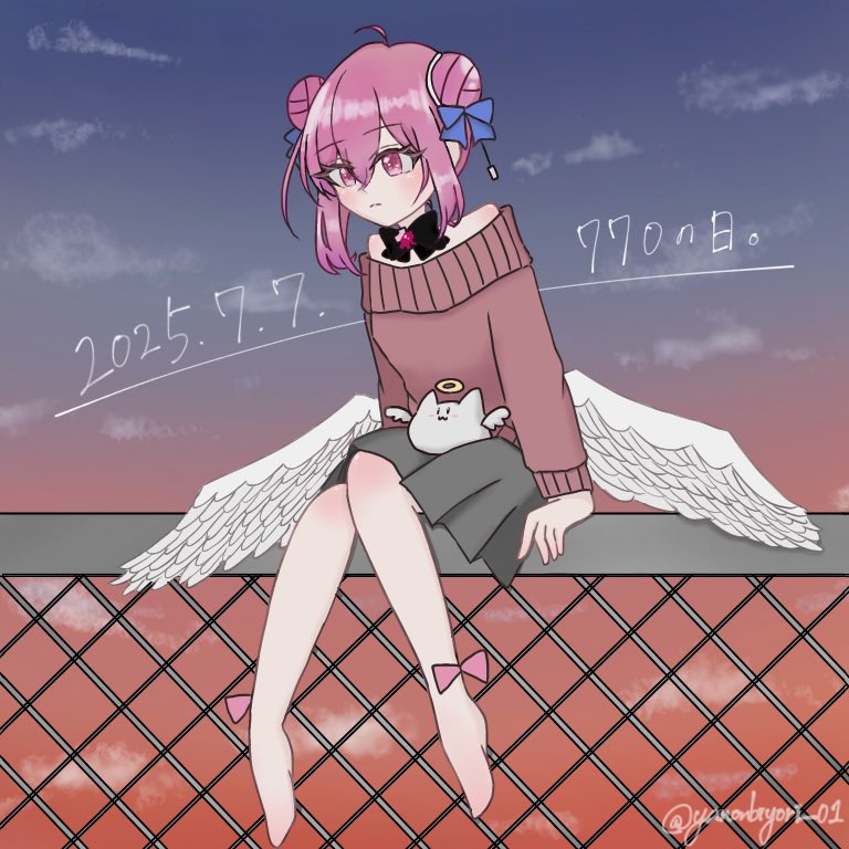 yanonbiyori_01's tweet photo. ここ4年の770の日記念イラスト変遷でイラストを振り返ろう(2023~2026) https://t.co/7Lh4o5jLIJ
