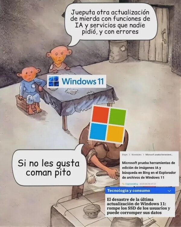 lxar92's tweet photo. @Wikingenieria eso es mentira, ningun usuario de windows dice q sea un buen sistema operativo. https://t.co/83NTHE5JzJ