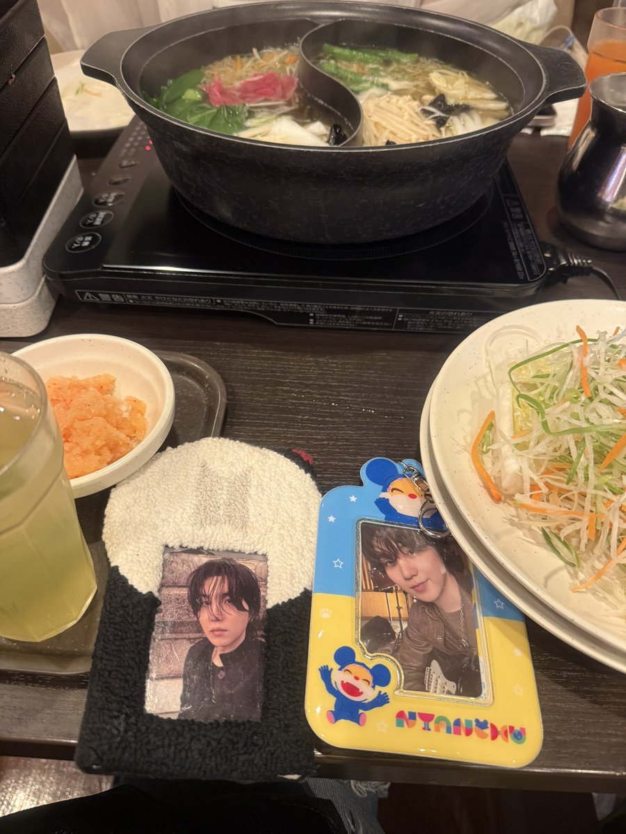 juukooo0304's tweet photo. 今日は
朝から⚾️応援📣行って🚗³₃

夜は☺️ご近所さんユンギペンと
肉🥩食ってきた☺️
ユンギの話してたら🥩無くなって😂
ｿﾝﾑﾙ🎁たまらなすぎた♡♡すき😘
@mikannomiya3 今度はあの子と
ユンギペン会しようね🫶 https://t.co/t16fpqmLVO