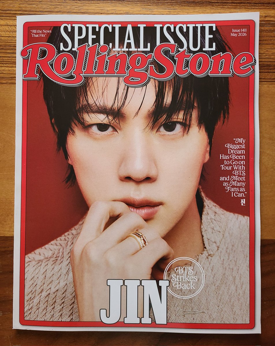 BTSmagazines's tweet photo. Rolling Stone US  
ISSUE 1411  MAY 2026
BTS Collectors Edition Box Set
定価 $125 USD

BTS 雑誌 表紙
BTS  cover magazine
ジョングク 雑誌 表紙
Jungkook cover magazine https://t.co/uHecgAGVG1