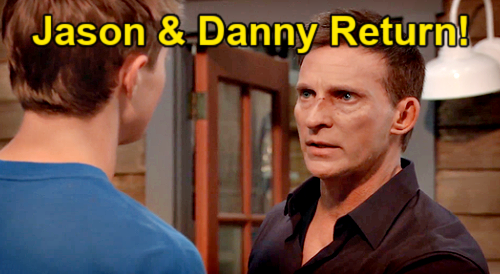 SoapCrushWorld's tweet photo. Jason and Danny Morgan Return to Port Charles Sooner Than Expected
More details: https://t.co/adyifQ47uA
#GeneralHospital #GH #JasonMorgan #SteveBurton #DannyMorgan #PortCharles #GHSpoilers #Daytime #SoapOpera #ABCSoaps
Jason Morgan and Danny Morgan are set to return to Port… https://t.co/iOaoAv7byh