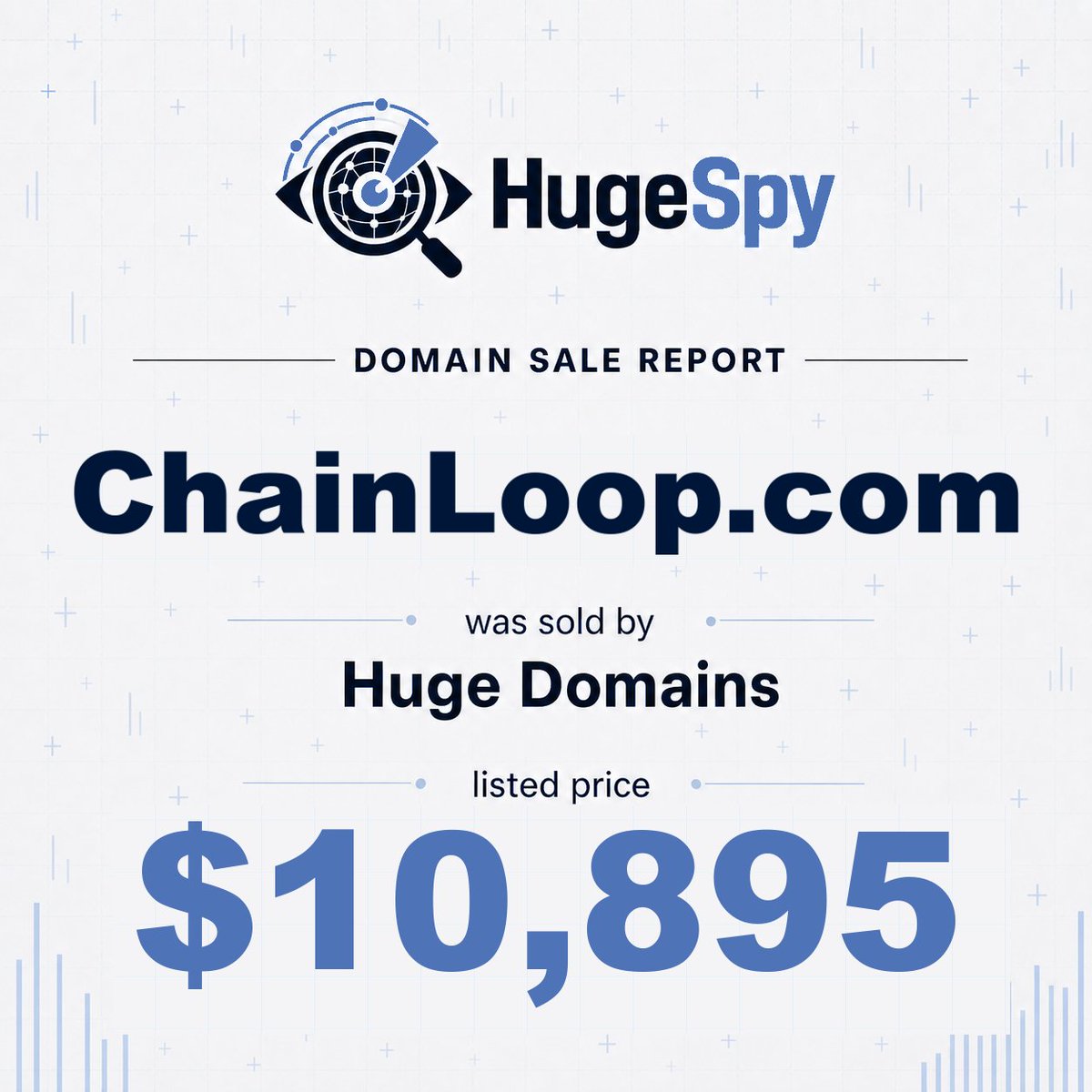 huge_spy's tweet photo. https://t.co/Emx34RnCjS was sold by Huge Domains, listed price $10,895 https://t.co/thfwDR23vP