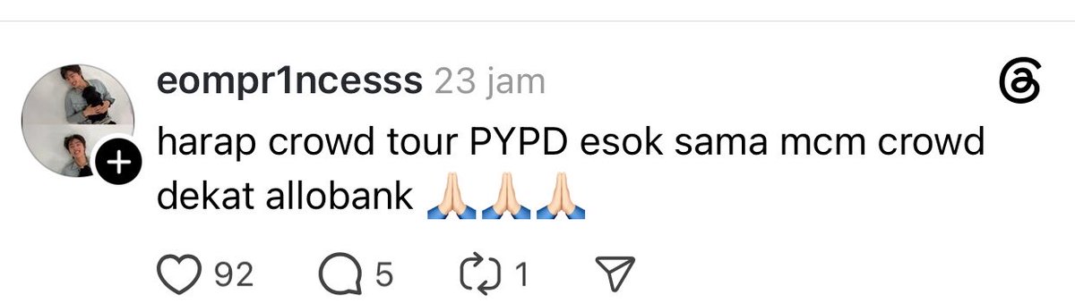 jjumakanseblak's tweet photo. gw sebagai wni bangga (kali ini).. buka threads mycoer bener2 banyak bgt yg bandingin 😭😭 coer INA deserve PYPD, dan CORTIS deserve congor goreng ikan coer INA 🥺☝️

#PUTYOURPHONEDOWN2027 🙏🙏 https://t.co/1hvSaucMzY